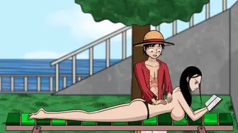 1 Slice of Lust - 1 Piece - V1.6 Part three Nico Robin Naked Body taking Sun by LoveSkySanX
