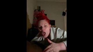 Red Head Rachel Wakes up Fiancé to Blow his BBC