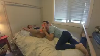 Sock Showcase - Vol three (Lady has her Alluring Sheer Nylon Soles Devoured after Boot Removal!) HD PREVIEW