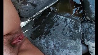 Nude River Saga - Stripping, Pissing, Flashing Kayakers, Fucking