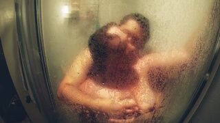 Alluring Sensual Shower before Filming a Scene