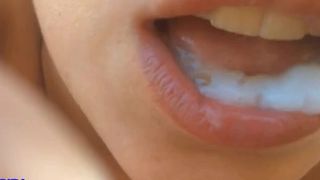 Mouth full of cum - Compilation