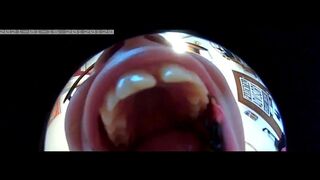 Nicoletta Devours you Completely inside her Large Mouth! VR Film!