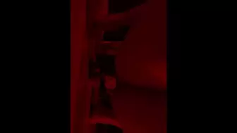 Naughty Chick Mounts herself on Stripper Pole