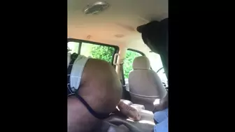 FUCKING BLACK GF IN THE BACKSEAT OF HER TRUCK