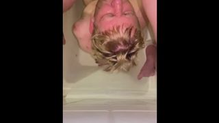 EXTENDED ALLURING GOLDEN SHOWER - OVER two MINUTES