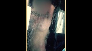 Wife having a cheeky shower