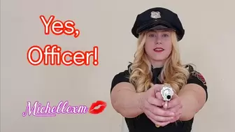 POINT OF VIEW Arrested and strip searched by cute blonde