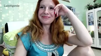 Gorgeous ginger woman waiting for your private requests and tips
