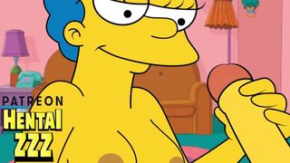 A HAND-JOB WHILE HOMER IS NOT AT HOME (THE SIMPSONS)