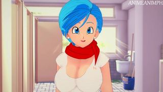 Fucking Bulma from Dragon Ball Super Until Cream pie - Cartoon Anime 3d Uncensored