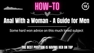[HOW-TO] Anal With a Woman - A Guide for Guys