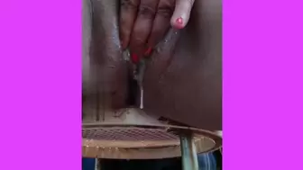 Squirting like sperm mixed