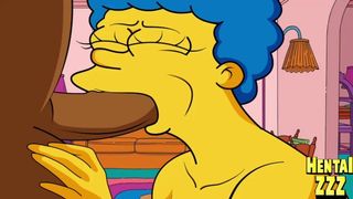 MARGE BLOWS A EBONY MEAT (THE SIMPSONS)