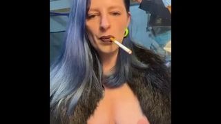 Smoking boobs