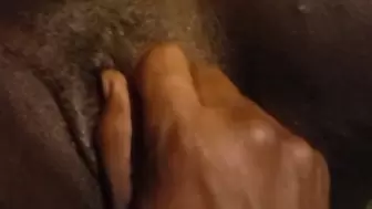 A Handful of Sweet Black Pussy (Watch her cum 4 times)