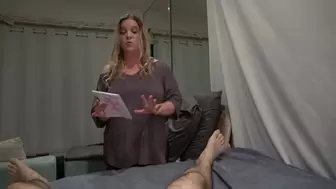 Stepmom fucks stepson to cure his sprained ankle