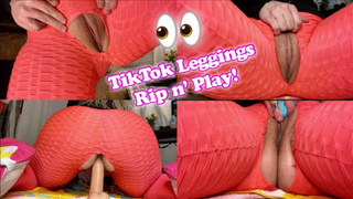 TikTok Leggings Rip, Ride, n' Play