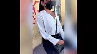 Money for sex! Charming Mexican Milf on the Street! I Give her Money for public oral sex and public sex! She’s a Hardworking Milf! Vol #1