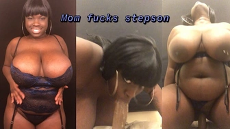 Roleplay: African Gigantic melons / Bj & Front Riding SELF PERSPECTIVE