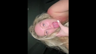 Blonde Chick getsFucked Hard From Butt