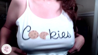 Gorgeous MILF and Cookies Humongous Tits