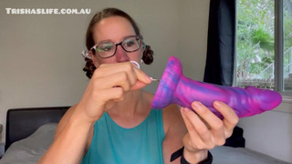 Hismith 8inch The Dream Sky Monster Series Suction Dildo SFW review