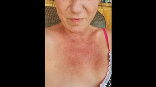 Sexiest Squirting poolside Milf for Mother's day