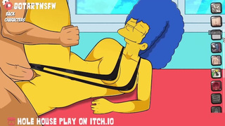 Marge Simpson Chunky Thighs Screwed Moaning Climax - Hole House