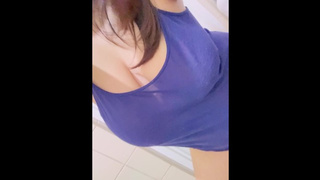 Pinay Ex-wife Teasing with her Huge Milky Tits and Tight Hairy Snatch | Gusto mo ba akong makantot?