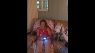 Step Sis Playing Sex tape Games In Her Flower Silk Mini Dress