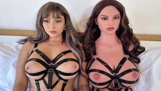 HOLY SMOKES This horny THREESOME drove me CRAZY. SHIRLEY MUSK vs ZELEX DOLL.