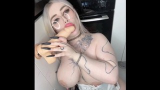 My Housewife Ex-wife Mounts Giant Penis While I'm At Work