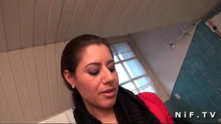 French arab mom in stockings hard slammed