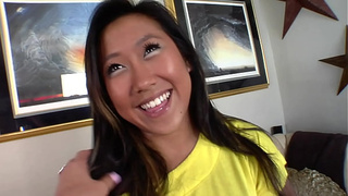 Japanese Mom Swallowing large dong