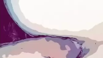 TAKING BACKSHOTS FROM DADDY! FUCKING HER CREAMY PUSSY! DP